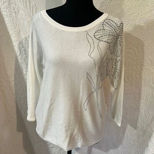 Madison‎ sequin embellished sweater, size small, NWT